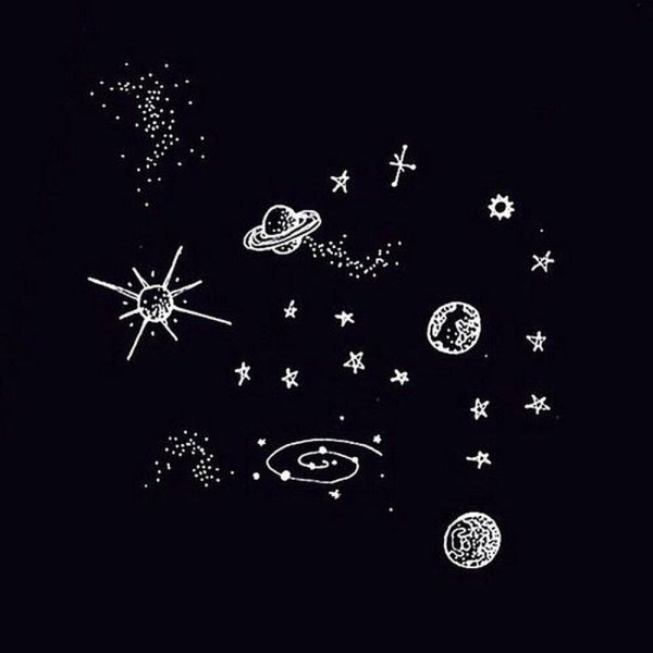 Чб Эстетика звезды