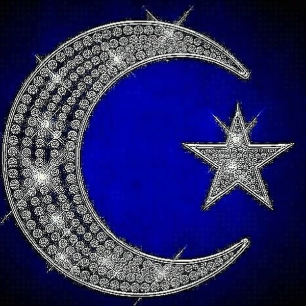 Мусульманская Луна со звездой