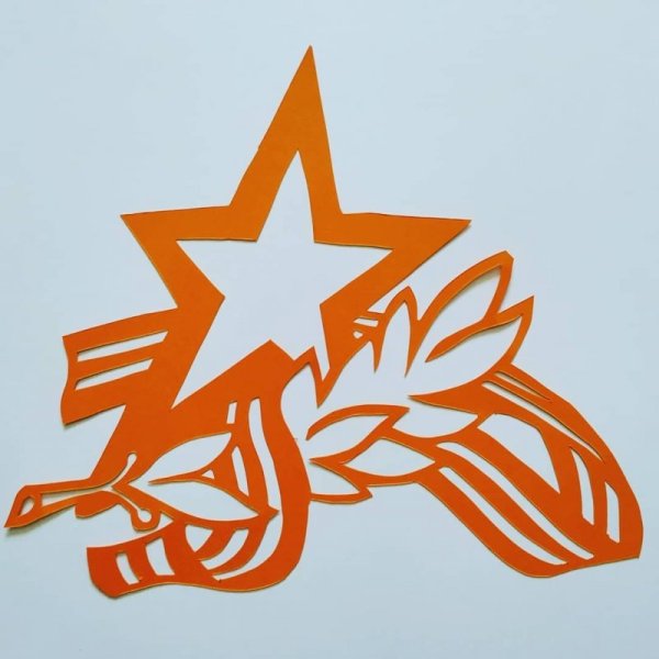 Вытынанки ко Дню Победы