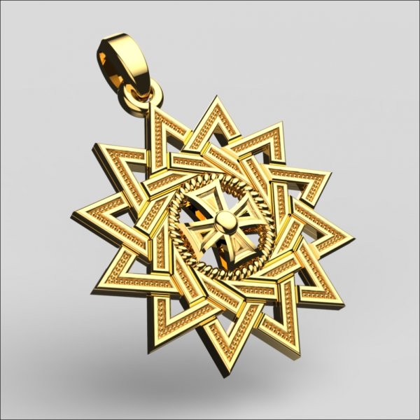 Мандала звезда Эрцгаммы