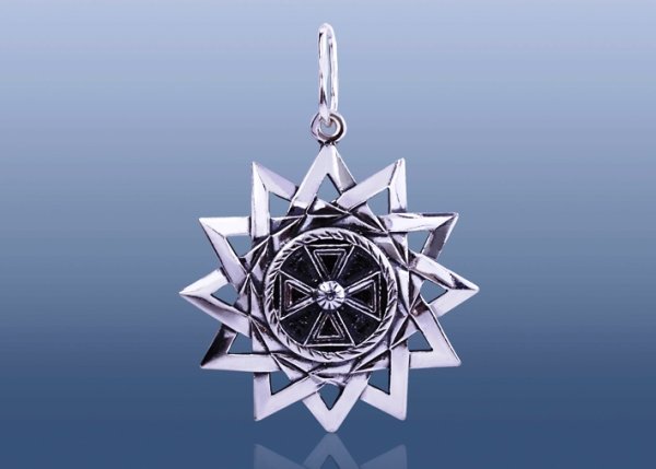 Амулет звезда Эрцгаммы 12 апостолов