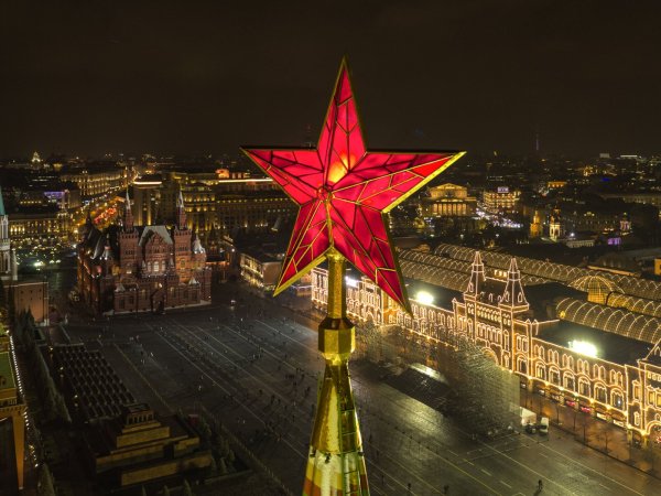 Рубиновые звезды Московского Кремля