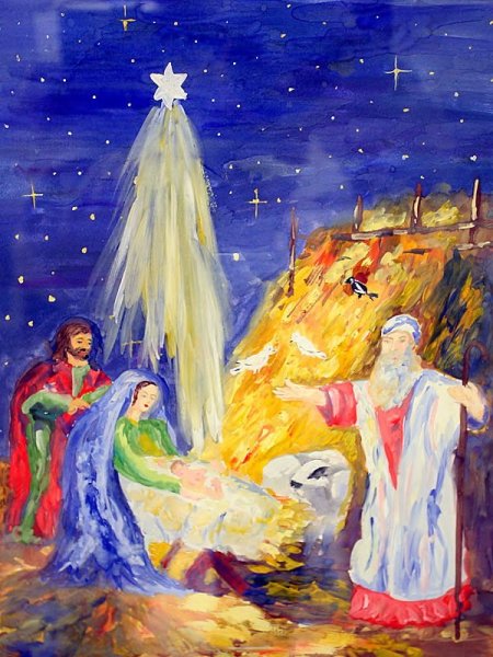 Рождественская звезда Вифлеемская звезда