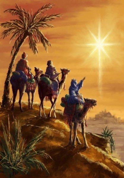 Рождество Вифлеемская звезда волхвы