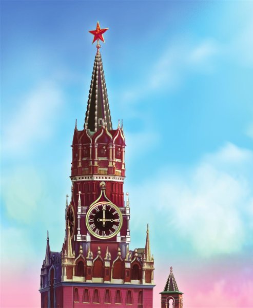 Куранты Спасской башни Кремля