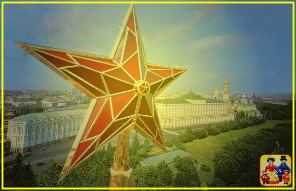 Фон звезды Кремля
