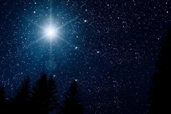 Звездное Рождественское небо