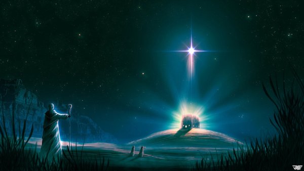 Зима Рождество