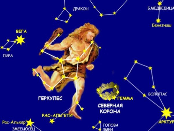 Атлас определитель Созвездие Дева