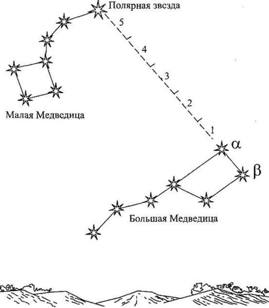 Большая Медведица Созвездие