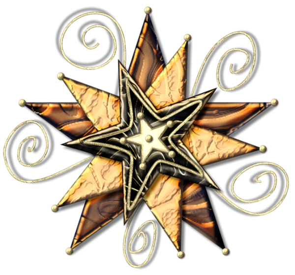 Новогодние звездочки