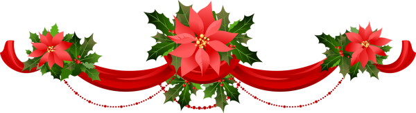 Гирлянда на прозрачном фоне