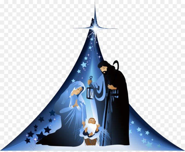 Рождественская звезда на прозрачном фоне