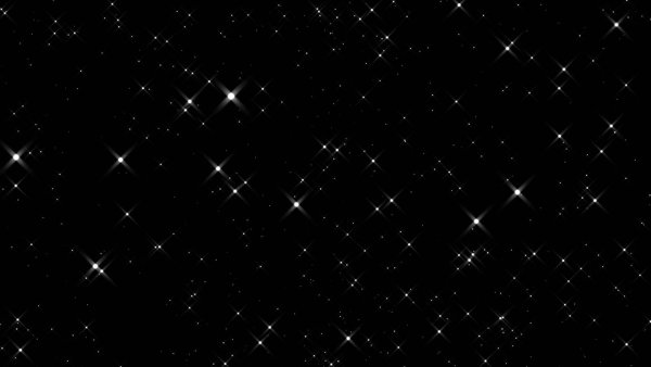 Звезды на темном фоне