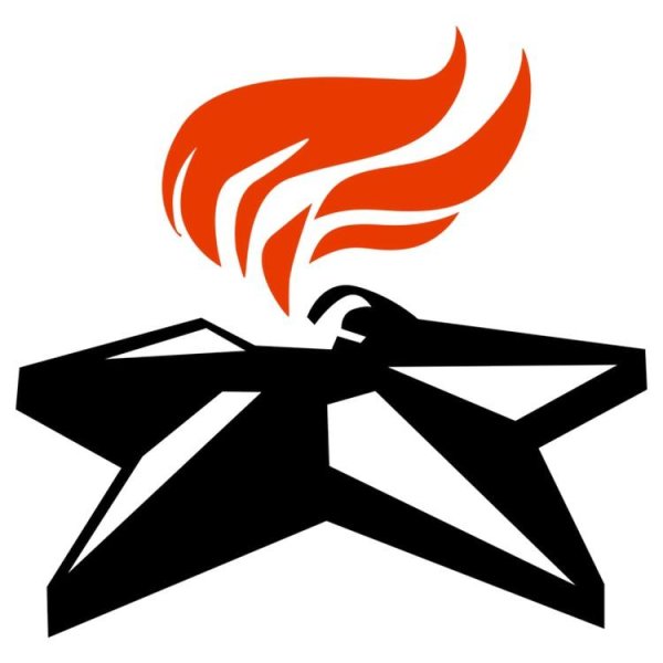 Вечный огонь векторный