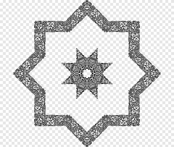 Мусульманский символ восьмиконечная звезда