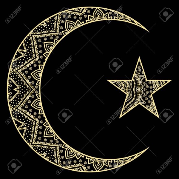 Символ Ислама полумесяц и звезда