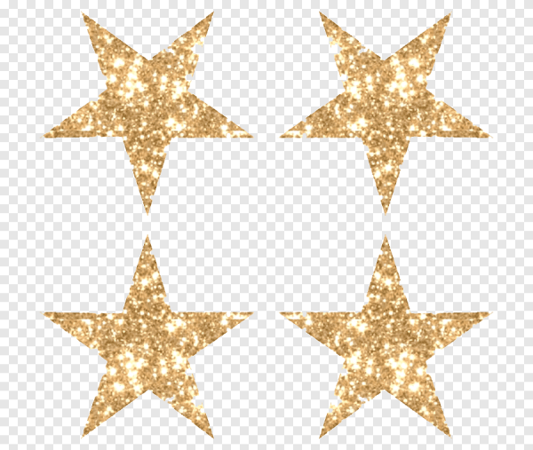 Золотистые звездочки