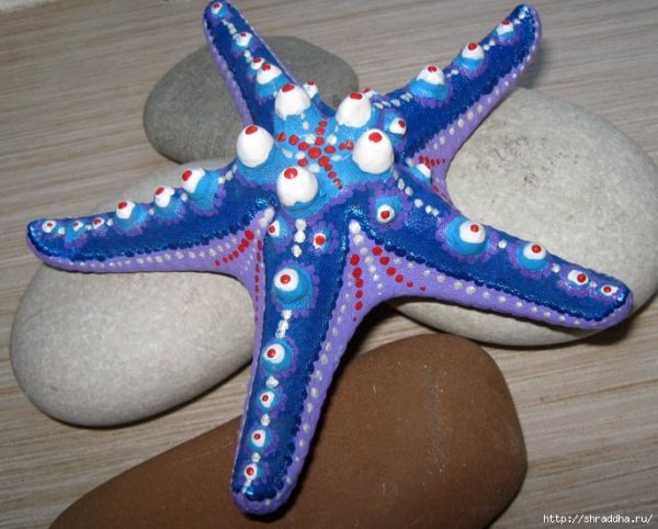 Лепка морская звезда