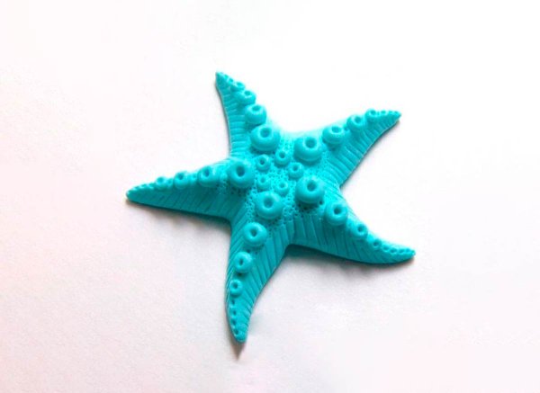 Морская звезда из пластилина