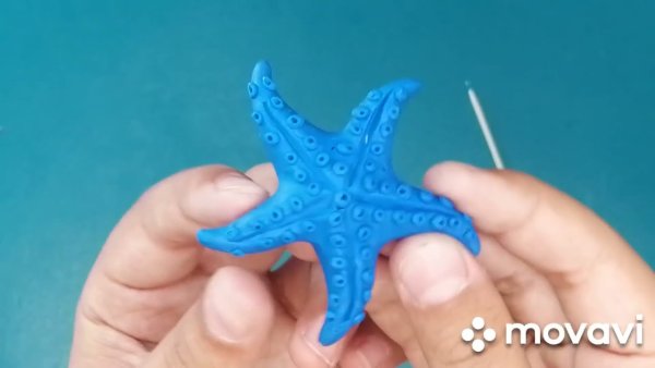 Морская звезда из мастики
