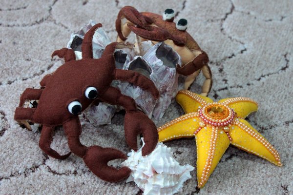 Морские обитатели из мастики