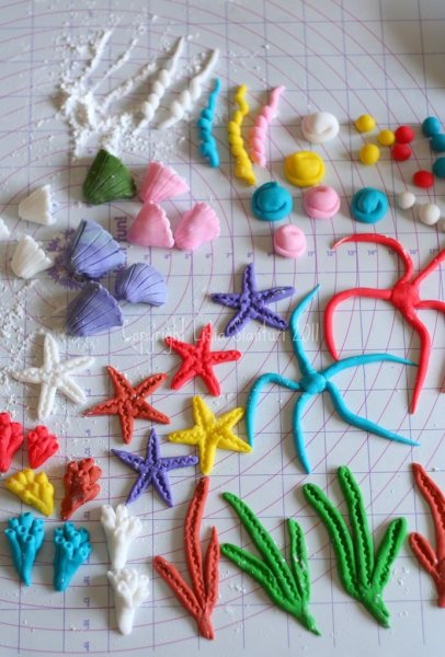 Морская звезда из лёгкого пластилина