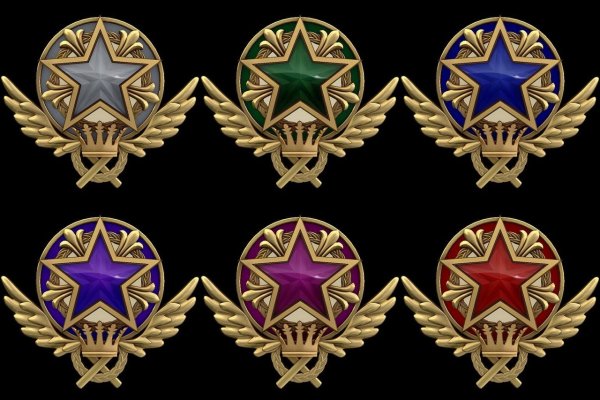 Медаль за службу 2022 КС го