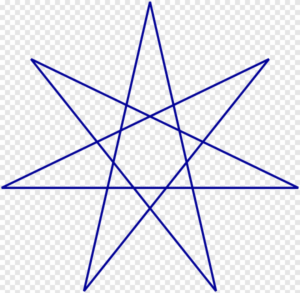 Семиконечная звезда Гептаграмма