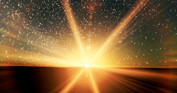 Свечение звезды