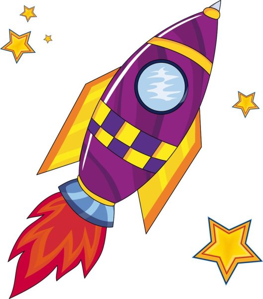 Ракета звезды для детей