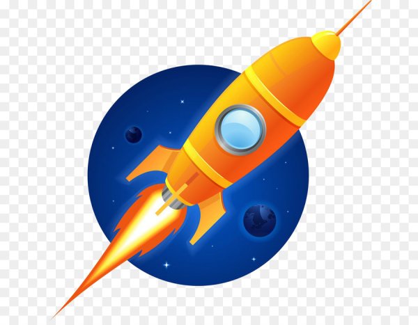 Ракета в космосе для детей