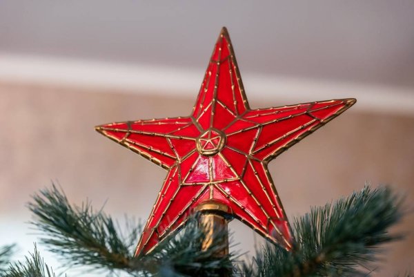 Елочная игрушка Феникс present звезда