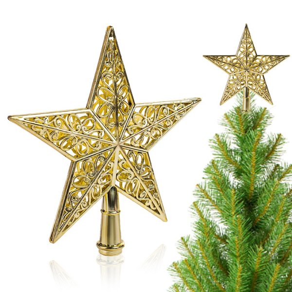 Красная звезда на елку