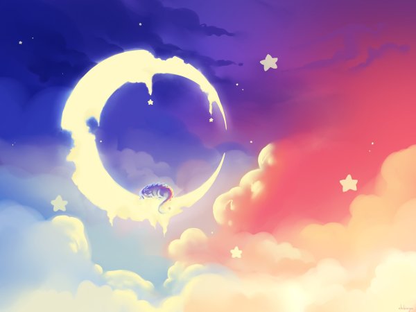 Луна мультик