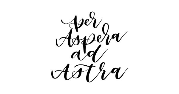 Per aspera ad Astra тату эскиз