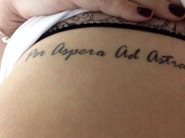 Per aspera ad Astra через тернии к звездам