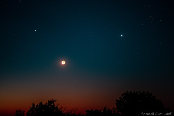 Утренняя звезда на небе