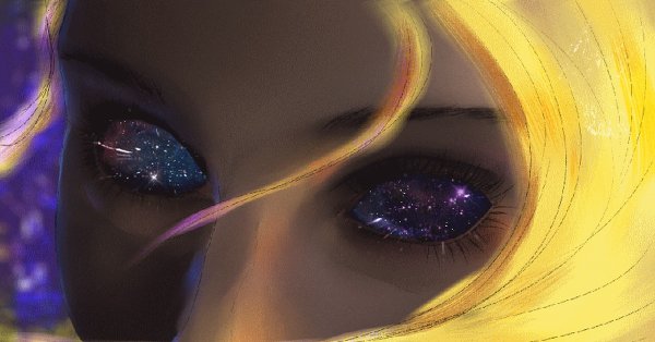 Отражение в глазах арт