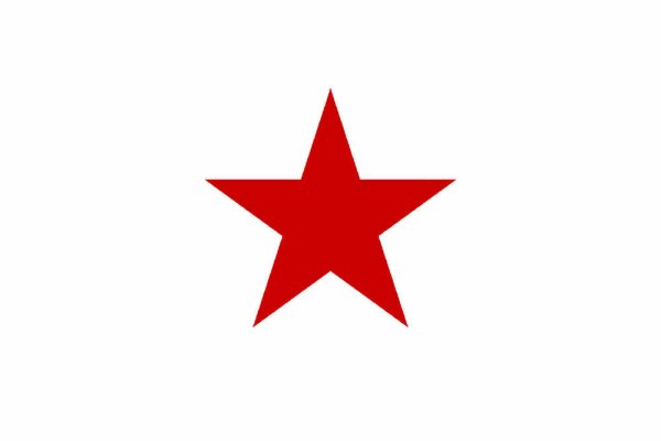 Звезда контур