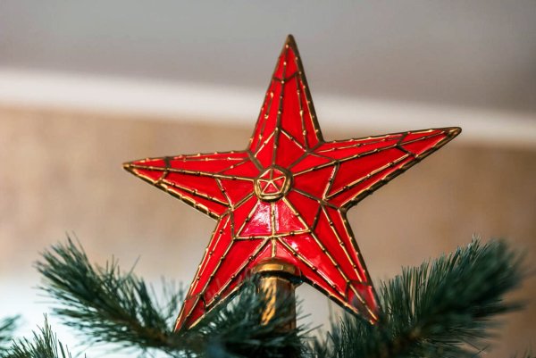 Ёлочная верхушка Рождественская звезда