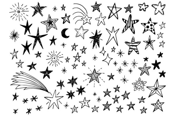 Звездочки от руки