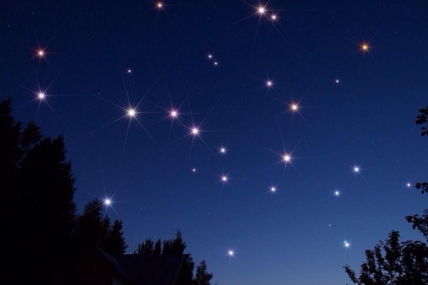 Звездное небо большая Медведица