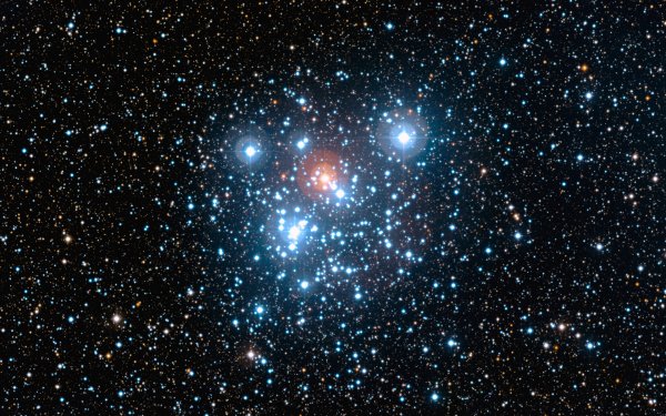 Звезды вид из космоса