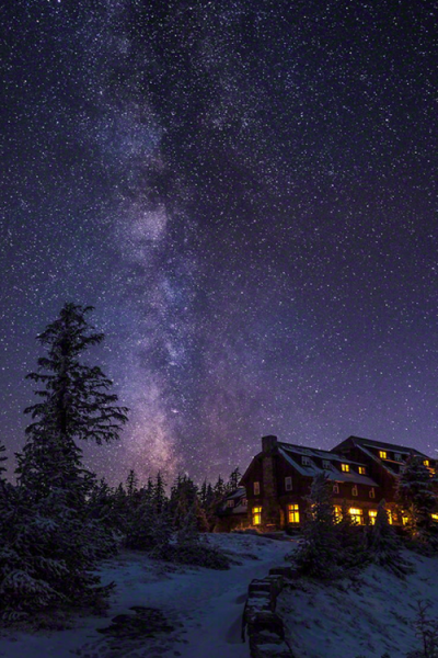 Зимнее ночное небо