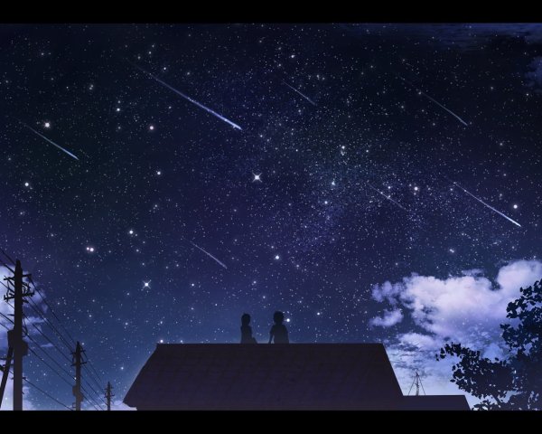 Звездное небо на крыше