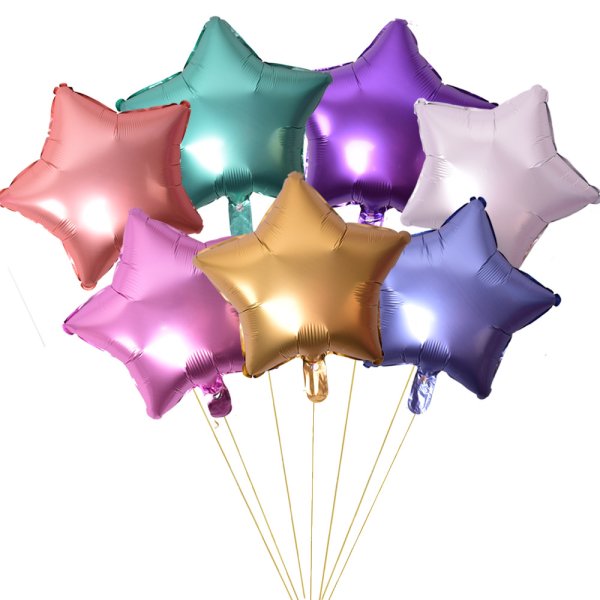 Шар звезда 18 дюймов с гелием