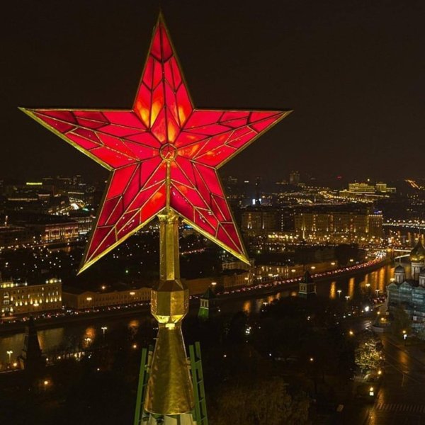 Кремлёвские звёзды Московский Кремль
