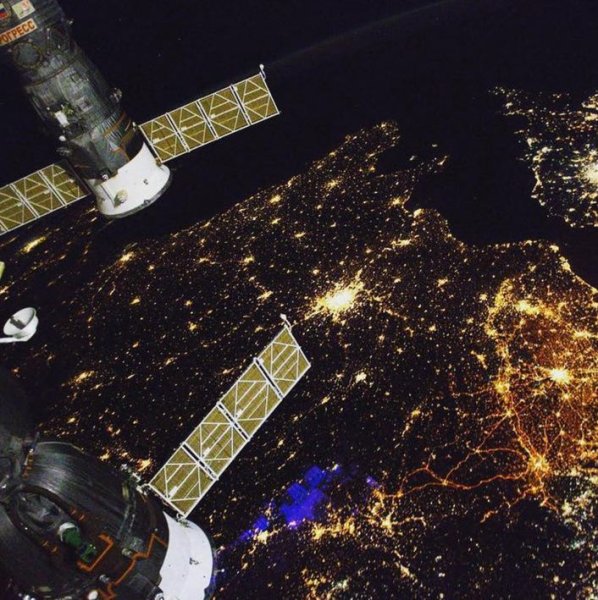 Снимки с борта МКС