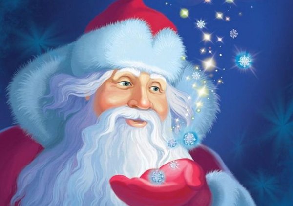 Санта Клаус портрет